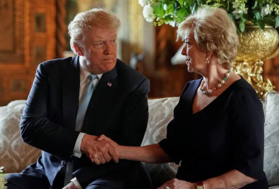 Linda McMahon Set to Carry Out Trump’s Bold New Move – Liberals Are in Full Panic Mode!